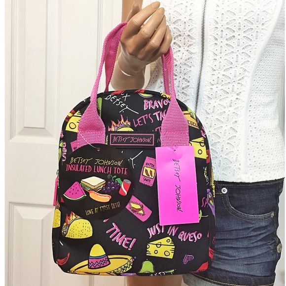 Betsey Johnson Bags Betsey Johnson Taco Fiesta Lunch Tote Bag New